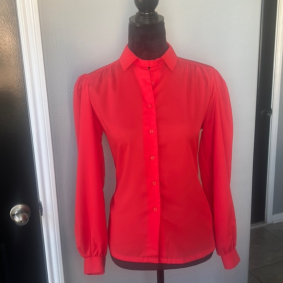 Vintage Judy Bond Blouse - Picture 1 of 6